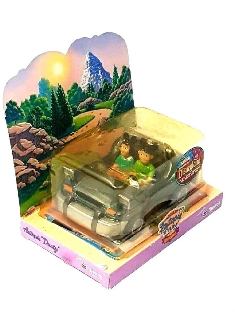 Vintage Y2K 2000 Disneyland Chevron 